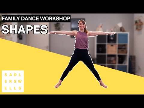 Family Dance Workshop for kids aged 2 – 6: Shapes