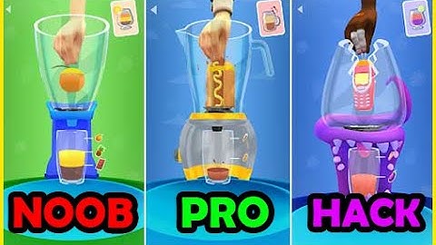 NOOB vs PRO vs HACKER - Blend It 3D