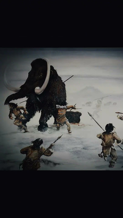 Forget Gorillas, Humans could defeat THESE beasts… #prehistoric #iceage #mammoth