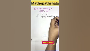 #find #the #value #ofx #maths #solution #tricks #squareroot Find the value of x