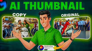 CREATE 100% FREE  | AI Thumbnail For  LONG AI VIDEO |  🍌IN  2 MINUTE