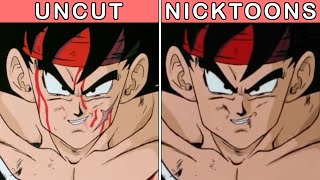 How Nicktoons Censored Dragon Ball Z Kai | Saiyan Arc | 1/2