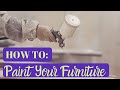 How To Paint Wood Furniture