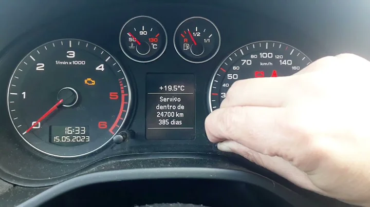 Audi A3 8P 2010 Oil Service Reset!!!