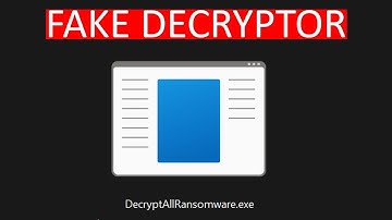 How this "Ransomware Decryptor" Really Works