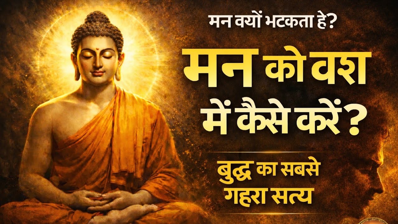 मन को वश में कैसे करें? | गौतम बुद्ध का अनमोल ज्ञान जो जीवन बदल दे l 