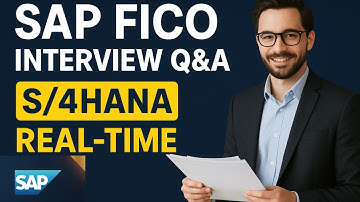 SAP FICO Interview Questions & Answers | S4HANA Real Time Scenarios