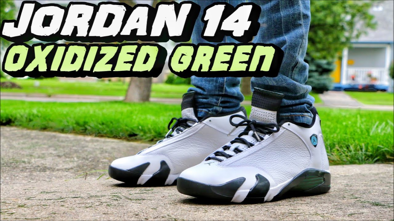 air jordan 14 on feet