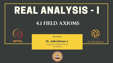 4.1 Field axioms