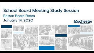 RPS School Board Study Session - 01/14/20