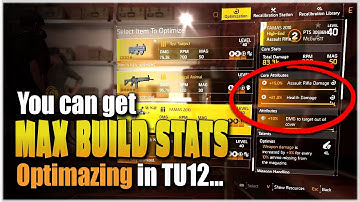 The Division 2 NEW OPTIMIZATION STATION IN TITLE UPDATE 12 | Everything you need to know