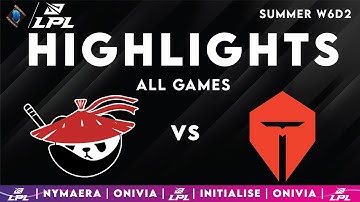 AL vs TES Highlights ALL GAMES | LPL 2025 Split 3 | Ninjas in Pyjamas vs LNG Esports By Onivia