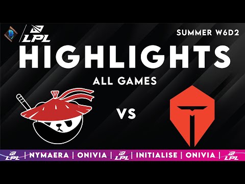 AL vs TES Highlights ALL GAMES LPL 2025 Ninjas in Pyjamas vs LNG Esports By Onivia