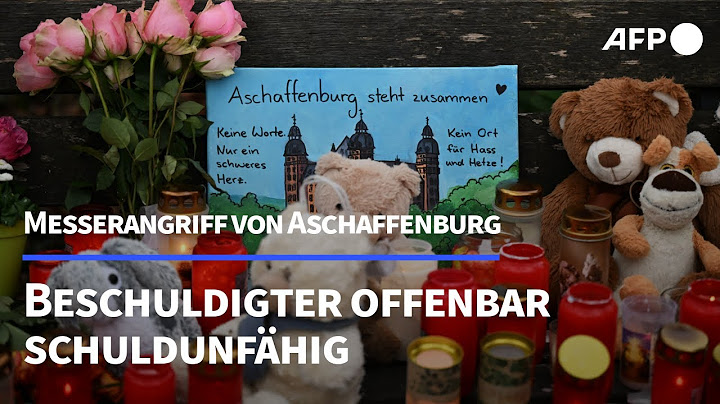 Mutmaßlicher Angreifer von Aschaffenburg womöglich schuldunfähig | AFP