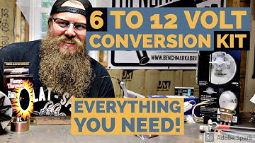 6 to 12 Volt Conversion Kit