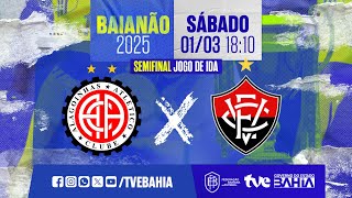 Thumbnail for ATLÉTICO 0 X 4 VITÓRIA | PARTIDA COMPLETA | BAIANÃO 2025 #BaianãoNaTVE | 01/03/2025