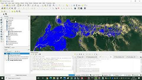 GEE QGIS Flood mapping