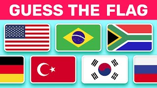 Guess the Flag of 30 Biggest Countries | Ultimate Quiz