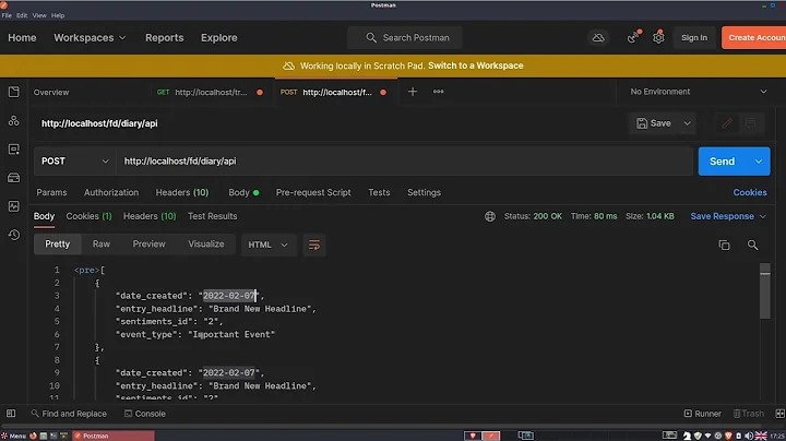 Friday coding marathon