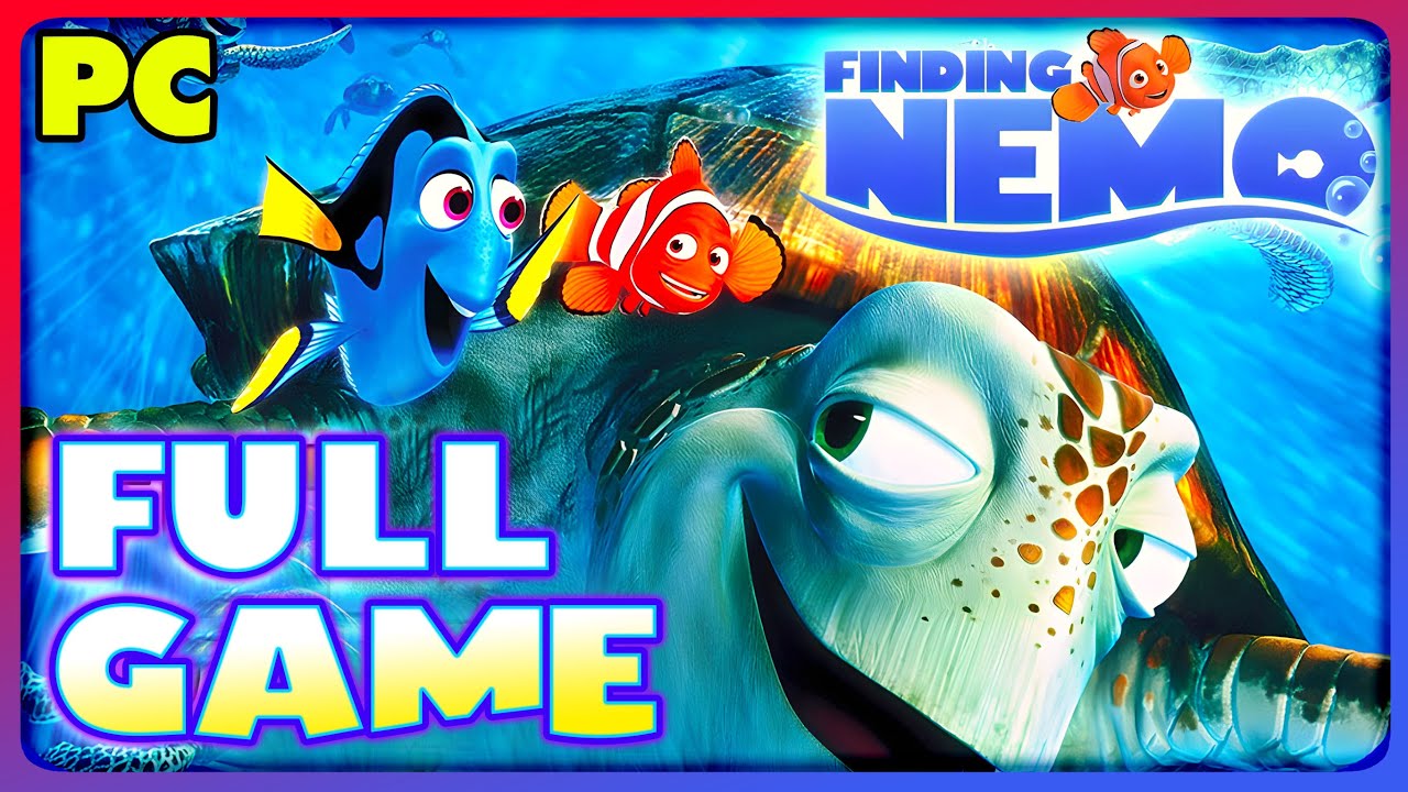 Finding Nemo FULL GAME Gameplay Walkthrough (PC)