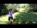 European Open 2019 FPO Lead Card Round 3 Back 9 (Pierce, Blomroos, Allen, Salonen)