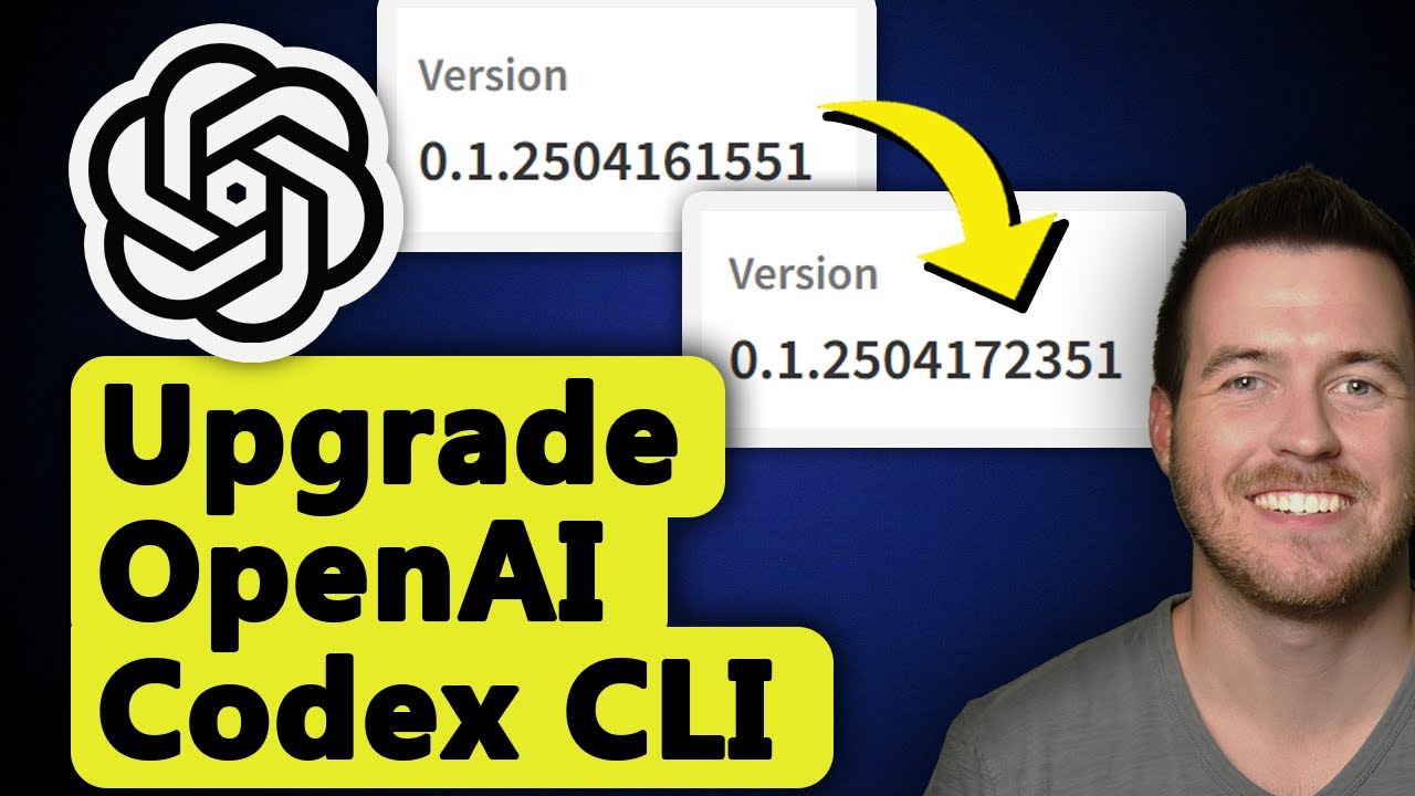 How to Upgrade OpenAI Codex CLI - YouTube