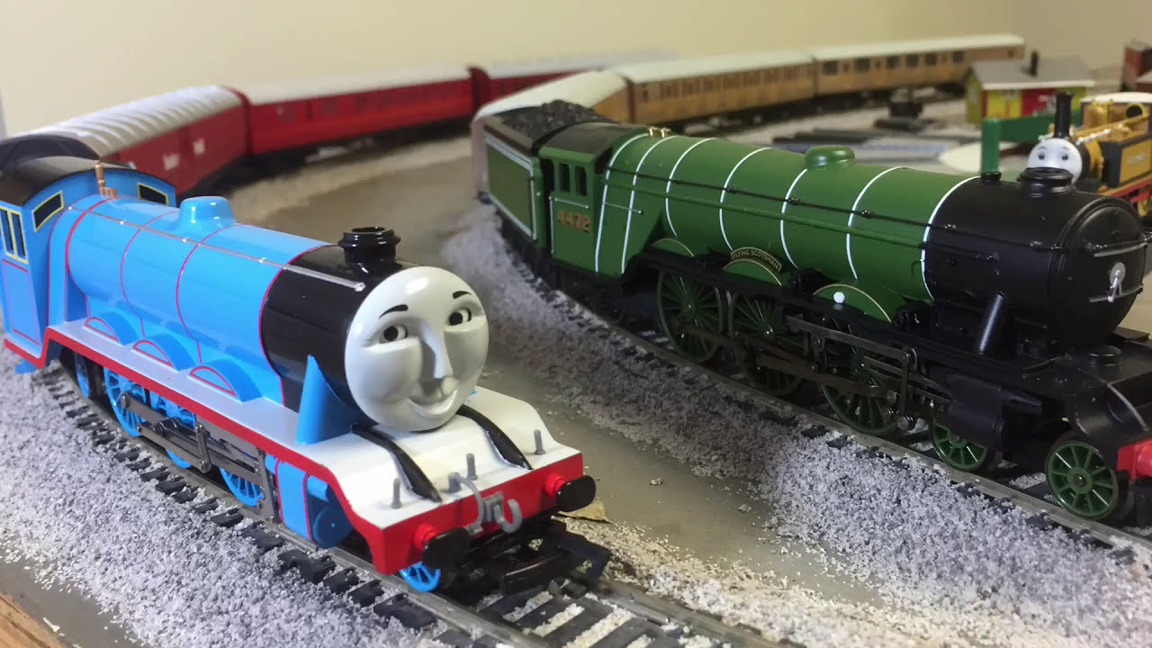  Gordon - Brother Trouble - Thomas &amp; Friends HO Scale Trains - YouTube