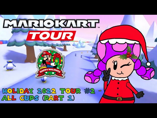 The new subreddit icon and banner for the Holiday Tour! : r/MarioKartTour