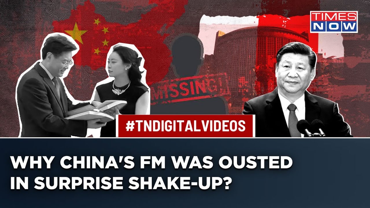 Missing China's FM Ousted In Shakeup Days After 'Extramarital' Drama Exposes Xi's Draconian
