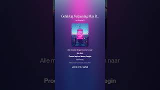 Gelukkig Verjaardag May Born Taurus Gemini (Dutch Hip Hop Rap)(F) SS | Verman Bedessee &amp;BDC AIM Band