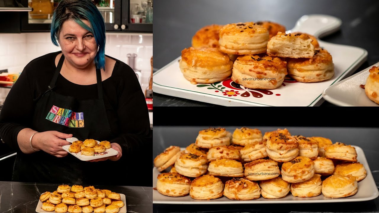 POGĂCELE CU CAȘCAVAL rețeta ungurească de sajtos pogácsa - pogăci pufoase cu brânză | Savori Urbane