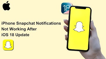 How To Fix Snapchat Notifications Not Working Issue On After iOS 18 Update