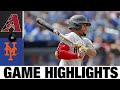 D-Backs vs. Mets Game Highlights (4/16/22) | MLB Highlights