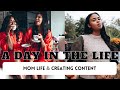 VLOG | A DAY IN THE LIFE OF A CONTENT CREATOR | SHOOTING CONTENT + MOM LIFE | THE YUSUFS