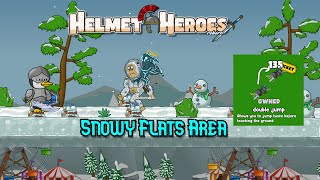 Snowy Flats & Double Jump Showcase | Helmet Heroes Reborn