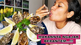 Makan Makanan Orang Kaya, Ngajak Berantem Suami Bule Parno....!!!