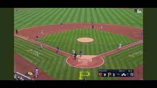 Kevin Newman’s 10-foot bases-clearing double - Pirates vs. Mets - 7\/18\/21