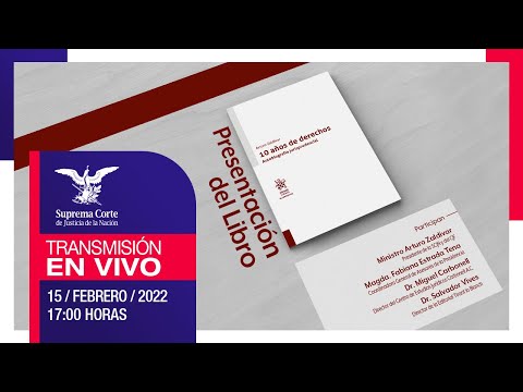 Presentación del libro | 10 años de derechos. Una autobiografía jurisprudencial