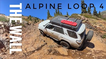 Can the Gladiator, Tacoma & 4Runner make it over "The Wall"?  Rock Crawling on the Alpine Loop!