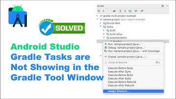 [SOLVED] Gradle Tasks are Not Showing in the Gradle Tool Window in Android Studio