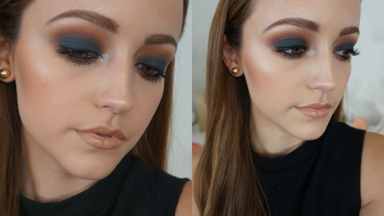 Deep Teal Makeup Tutorial YouTube