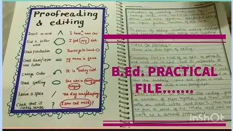 Reading and Reflecting on Text Practical File-B.Ed First year #Practical File #B.Ed.