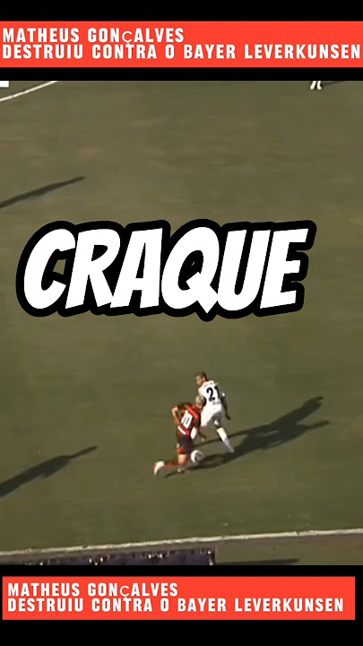 MATHEUS GONÇALVES DO FLAMENGO DESTRÓI O BAYER LEVERKUSEN! 🔥🇩🇪 🔴⚫ #shorts #flamengo #futebol