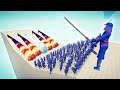 100x SAMURAI + GIANT vs 5x EVERY GOD - 🏹 Totally Accurate Battle Simulator TABS