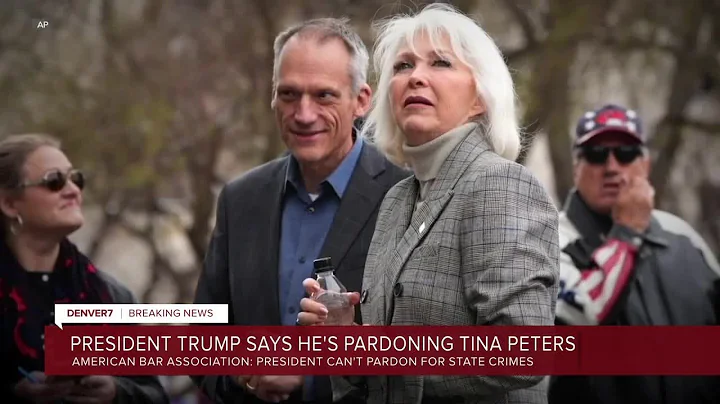 Trump says he’s pardoning Tina Peters. Legal experts say he can't do that.