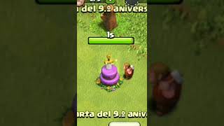 Que pasa si eliminamos la TARTA del 9no Aniversario - Clash Of Clans