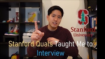 Lessons from Stanford PhD Quals