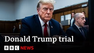 Trump in the Dock - Jury told of “criminal conspiracy” to pay hush money to porn star | BBC News by BBC News 58,751 views 1 day ago 2 minutes, 22 seconds