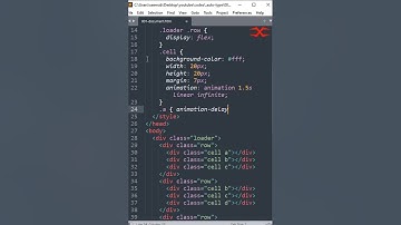 Grid Loader | HTML CSS