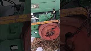how to unstick a jd 2 cylinder tractor.